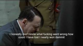 Hitler reacts to his defeat parody