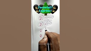 उल्टा आई (!) | The Opposite Came | Factorial (!) | Factorial Express By Sooraj Kerketta Sir