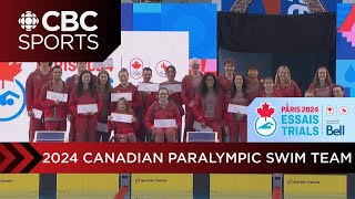 Canada's Paralympic swimming team unveiled | CBC Sports