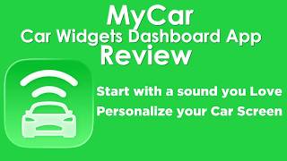MyCar-Car Widgets Dashboard App | How to Use MyCar app and Which Cars Are Compatible