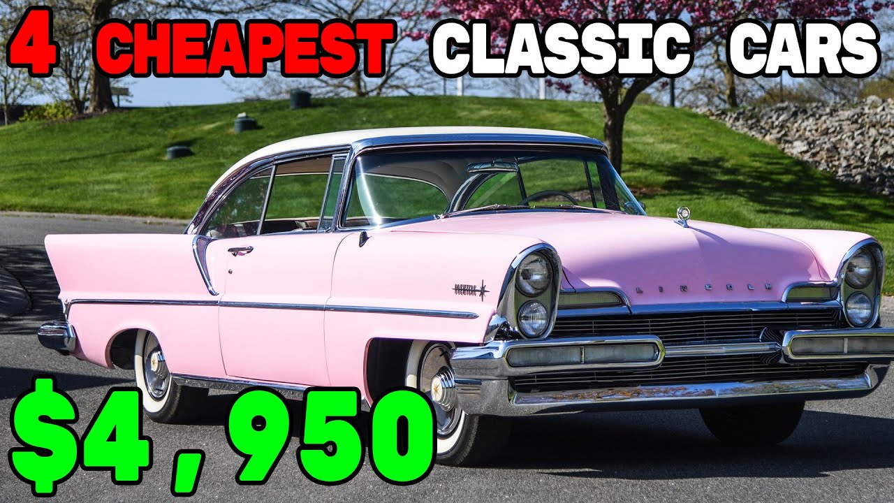 THE BEST 4! Old Cheapest Classic and Vintage Cars! part 37 - YouTube