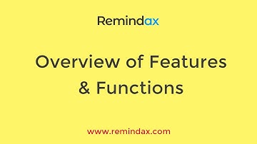 Remindax detailed overview
