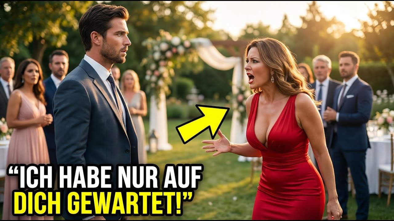 Alleinerziehender Vater kam allein zur Hochzeit – Da schrie seine Nachbarin: „Sieh mich an!