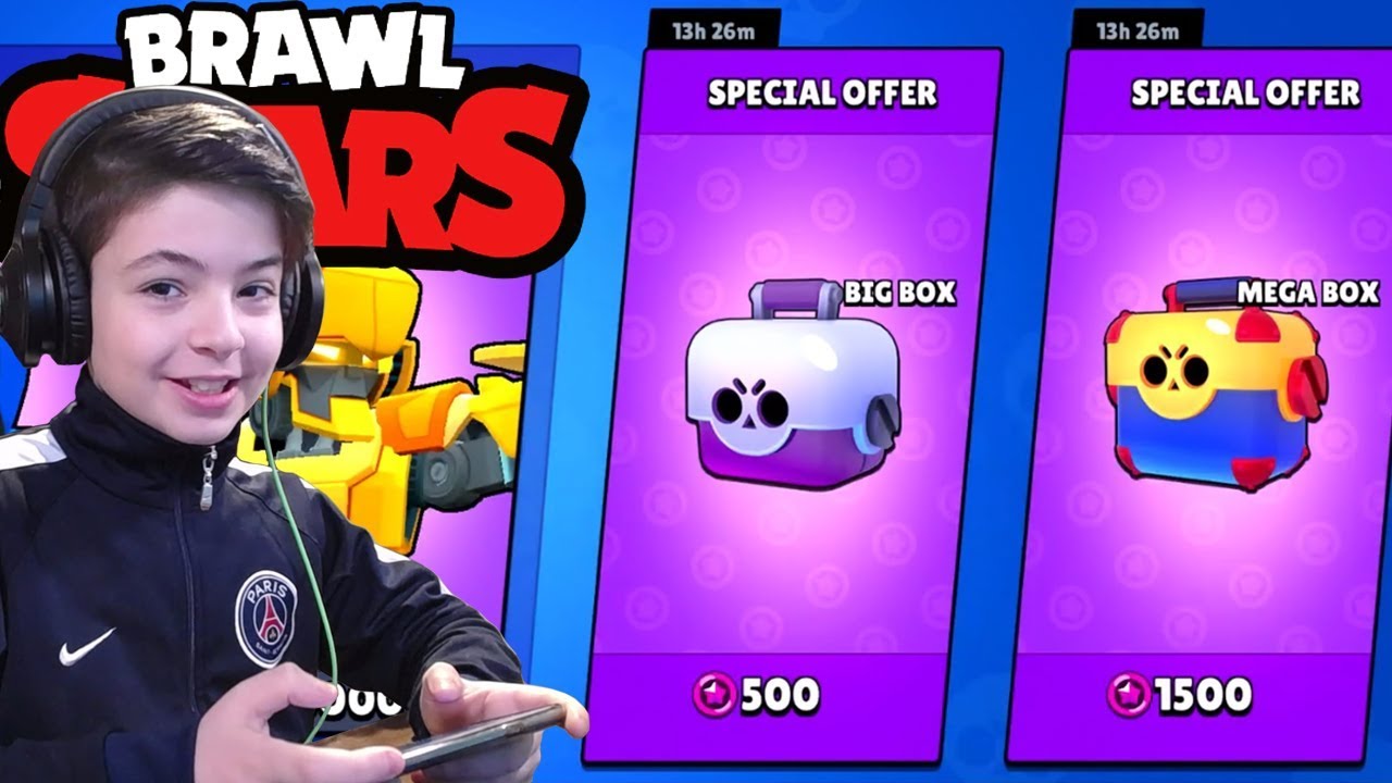 MEGA BOX & BIG BOX & BRAWL BOXES OPENING - Brawl Stars - YouTube