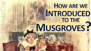Jane Austen PERSUASION | How are the Musgroves introduced? What is prosopopoeic ekphrasis?