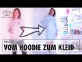 Vom Kapuzenpulli zum Hoodiekleid - im 2. Versuch | mit Anna von einfach nähen