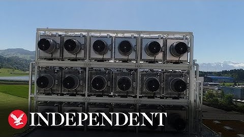Massive carbon-collecting machine built in Switzerland
