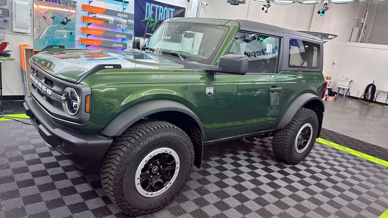 Bronco Carbon Window Tint