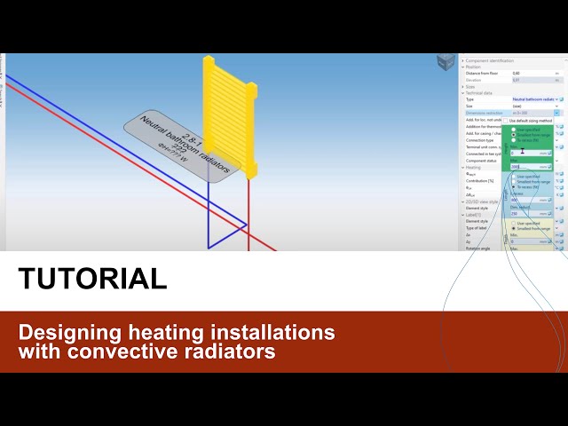 InstalSystem 5 - Designing heating installations with convective radiators