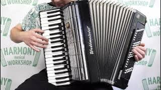 Weltmeister Consona Cassotto Piano Accordion with Converter Free Bass Stradella, 120 Bass