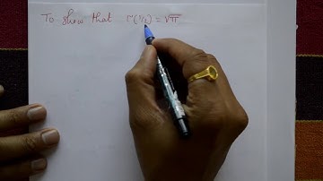 VTU Engineering Maths 2 Beta and gamma to show that γ(1/2)=√π