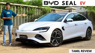 BYD SEAL EV | 650KMS IN ONE CHARGE!! | Detailed Tamil Review