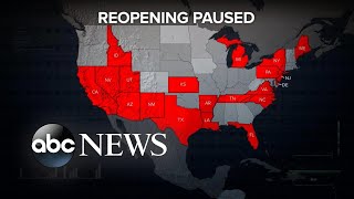 California has recorded nearly 10,000 new cases in just 24 hours,
shutting dining, theaters and more 19 counties as hospitalizations for
covid-19 increase...