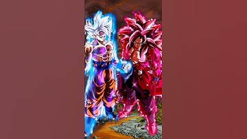 MUI Goku vs Xeno Goku ssj4 limit breaker || who is strongest #goku #dbz #dbs #sdbh #dbgt #animeworld