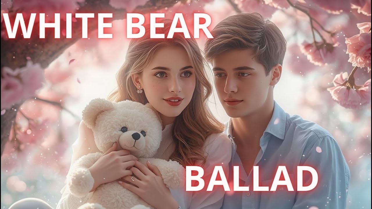 BALLAD "WHITE BEAR 🧸💔❄️ Old hit in a new version by Mikronek Art – Series: Love with a plush toy