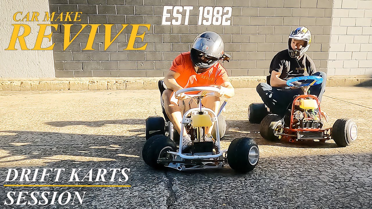 Drift Kart Day at Mustang Auto Parts 