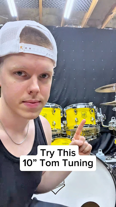 10in tom tuning š„š„ #drums #drumnotation #drummer #drumvideo #drumming #drumtuning #drumtutorial