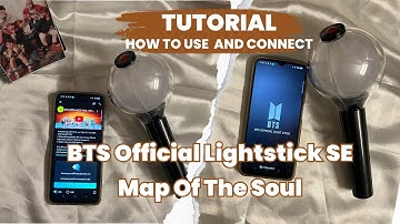 BTS 방탄소년단| Tutorial How To Use BTS OFFICIAL LIGHTSTICK SE MOTS With Adroid| Weverse| Indian BTS Army