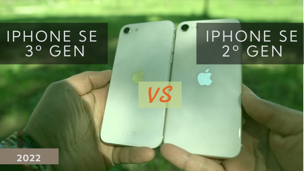 iPhone SE 3ra Generacion vs iPhone SE 2da Generacion 