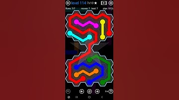 How To Solve Flow Free Party Pack Level 114 7x10 Hexes Board Walk Through Solution Walkthrough