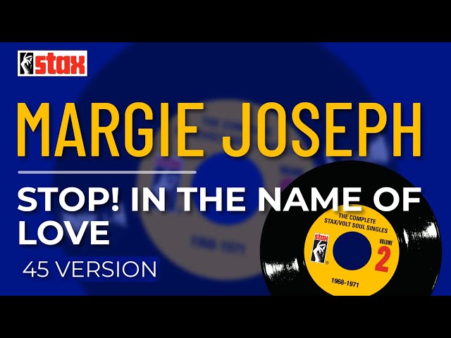 Margie Joseph - Stop! In The Name Of Love (Official Audio) class=