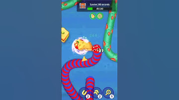magic wormzone io /big snake slither/no1game snake game / #snake #wormszone #trending #gameplay