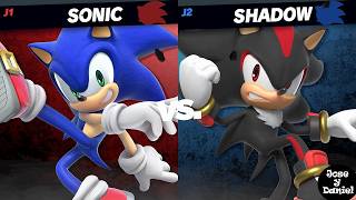 Sonic vs Shadow - Super Smash Bros Ultimate