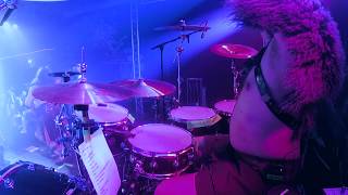 Johan Johansson - Brothers of Metal - Death of the God of Light (Drum Cam @Hellraiser in Leipzig).