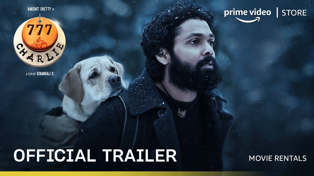 777 Charlie   Official Trailer  Rent Now On Prime Video Store  Rakshit Shetty  Kiranraj K