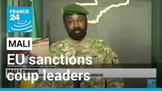 EU imposes sanctions on Mali's PM, coup leaders • FRANCE 24 English
