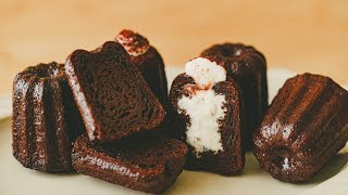 Шоколадные канеле｜Chocolate Canelé Recipe