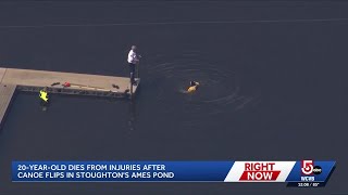 Man, 20, who died after being pulled from Stoughton pond identified