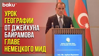 Глава МИД Азербайджана указал Анналене Бербок на нормы международного права