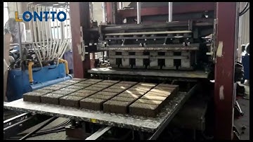 LONTTO Model QT15-15 Hydraulic block making machine.