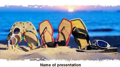 Summer PowerPoint Template by PoweredTemplate.com
