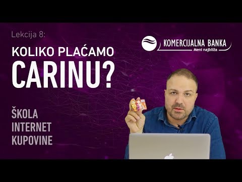 Video: Kako Platiti Carinu