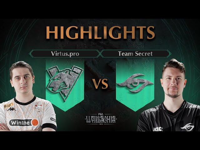 MUST SEE! Team Secret vs Virtus.pro - HIGHLIGHTS - PGL Wallachia S1 l DOTA2 class=