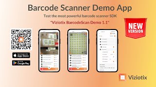 Viziotix Barcode Scanner Demo App for Mobile Devices screenshot 2