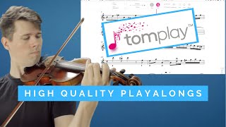 High Quality Playalong's and Sheet Music - Tomplay App - Tomplay.com screenshot 3