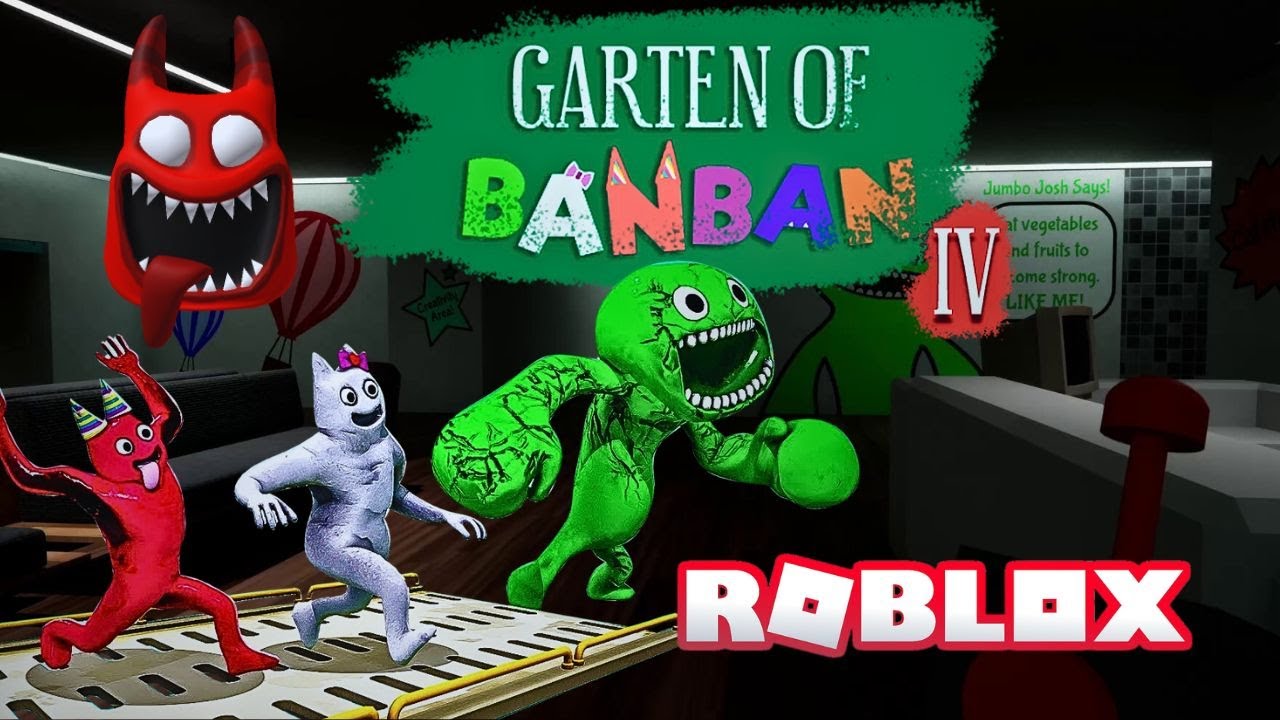 Escape From The Garten Of BanBan Chapter 4 OBBY! - Roblox