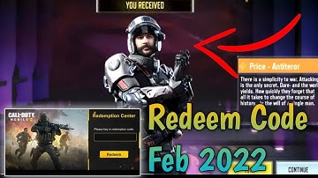 March 2022 Redeem Code Codm | New Redeem Code Codm | Garena Codm Redeem Code | Codm Codes