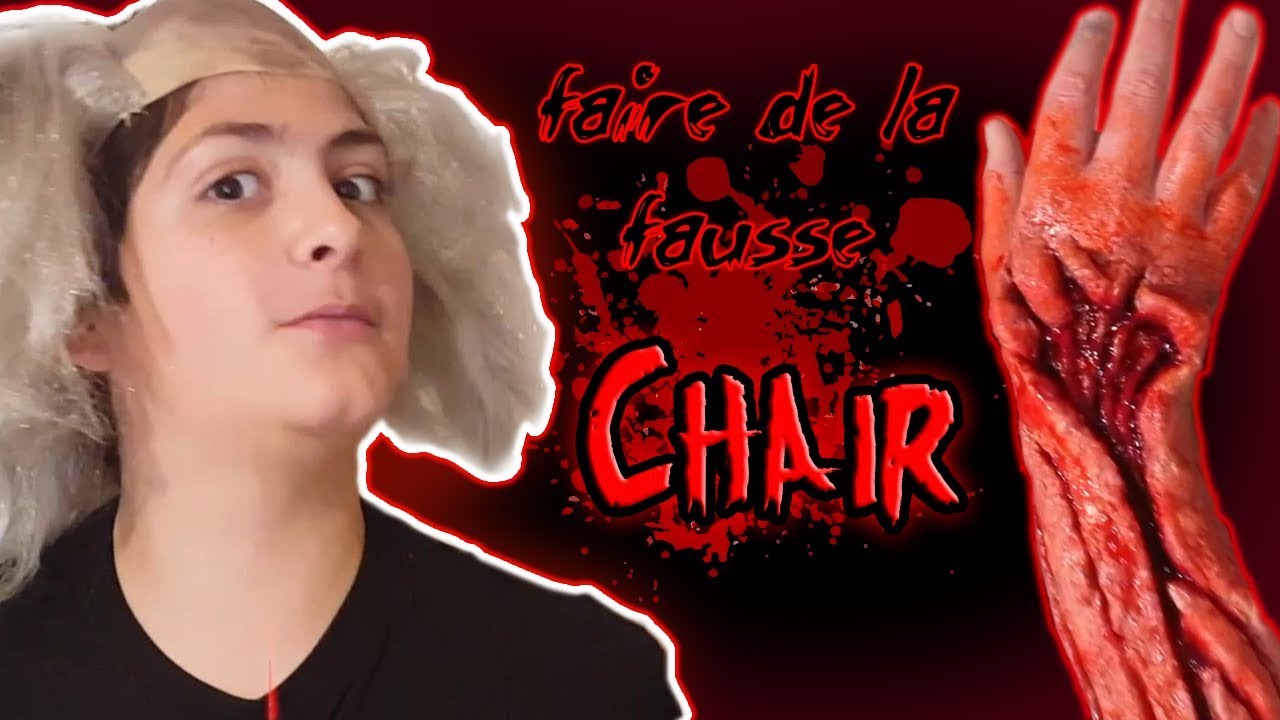 Smiffys Fausse Plaie Avec Verre En Latex Chair - Effet Spécial Halloween Avec Adhésif