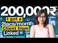 How to grow on linkedin  get highpaying clients using linkedin saheli chatterjee