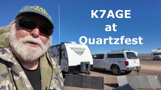 K7AGEs Setup At Quartzfest 2025