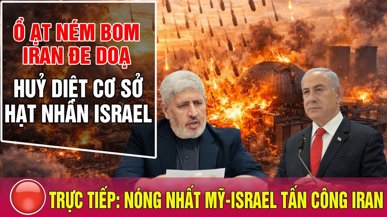 🔴TRỰC TIẾP:Toàn cảnh Mỹ-Israel Tấn Công Iran Trưa 5/3:Bão bom Mỹ xé nát Iran,tấn công cơ sở hạt nhân