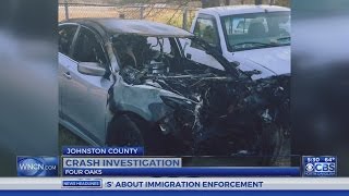 First responders credited with saving man from fiery crash