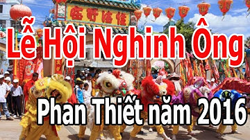 Lễ hội nghinh ông Phan Thiết 2016 | Biểu diễn nghệ thuật lân sư rồng | Phan Thiết Bình Thuận