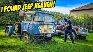 I Found A Yard Full Of The Coolest (And RUSTIEST) Jeeps In The Country (And They're FOR SALE?!)