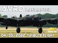 Avro Lancaster Tribute Flight  04/05/2022  Above Belgium ,Netherlands, Highlights  of 2006,2017,2018