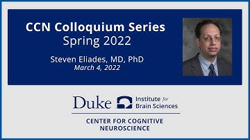 CCN Colloquium featuring Dr. Steve Eliades (2022-03-04)